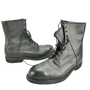 Wolverine Combat Boots Military 11414 Black ANSI Oil Proof Work 12W Safety